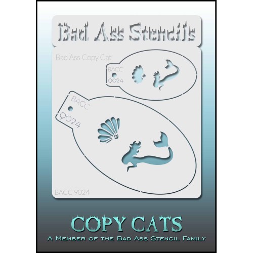 Bad Ass Copy Cat Stencil 9024 Bad Ass Copy Cat Stencil 9024 (BACC 9024)